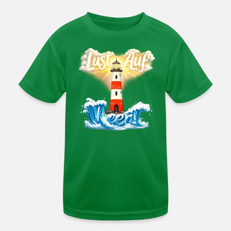 Phare - Désir de mer T-shirt sport Enfant