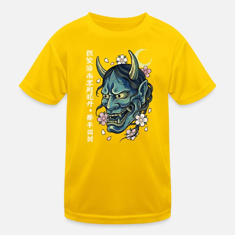Hannya – Yōkai-Dämon Kinder Funktions-T-Shirt