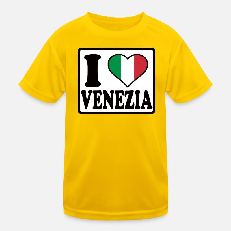 I love Venice Kids Functional T-Shirt