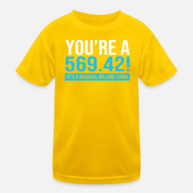 Medical Coder Kids Functional T-Shirt