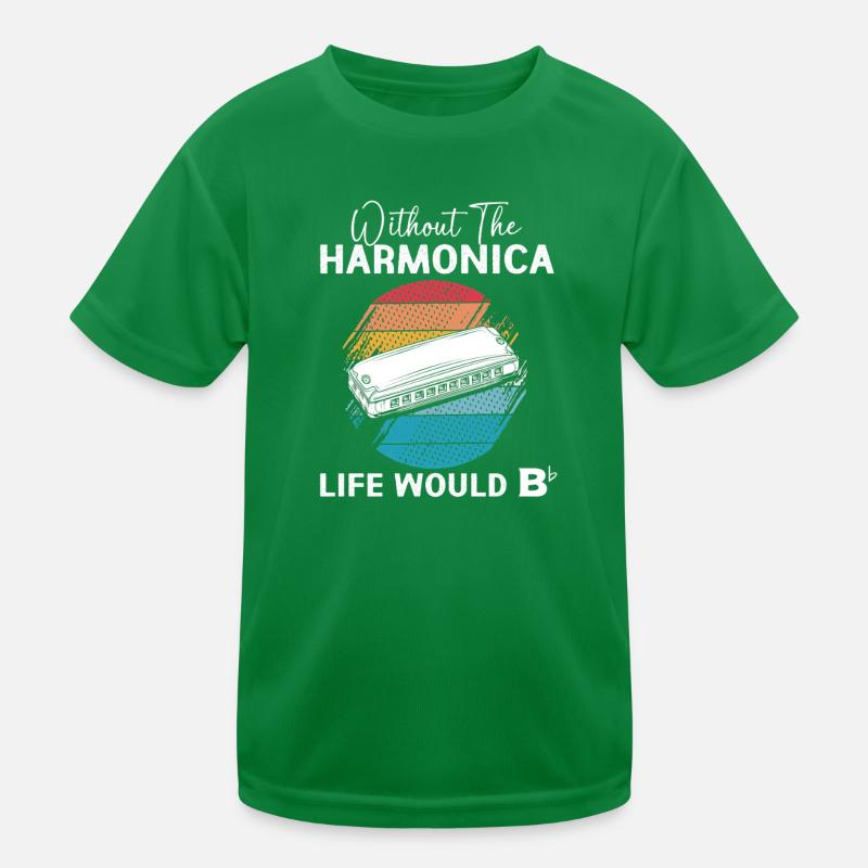 Harmonica Kids Functional T-Shirt