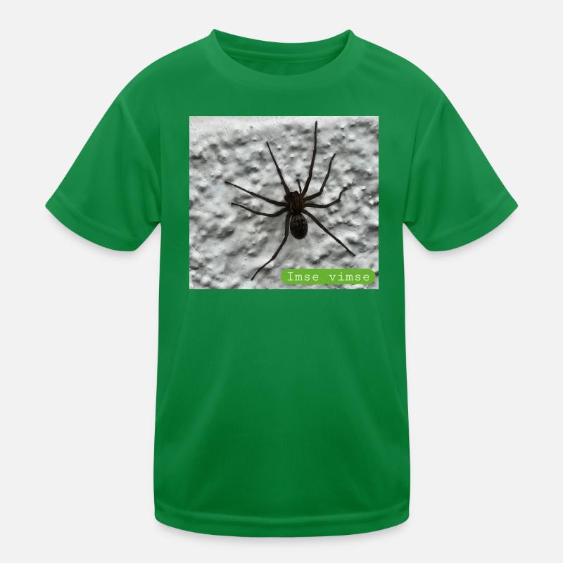 Spinne Kinder Funktions-T-Shirt
