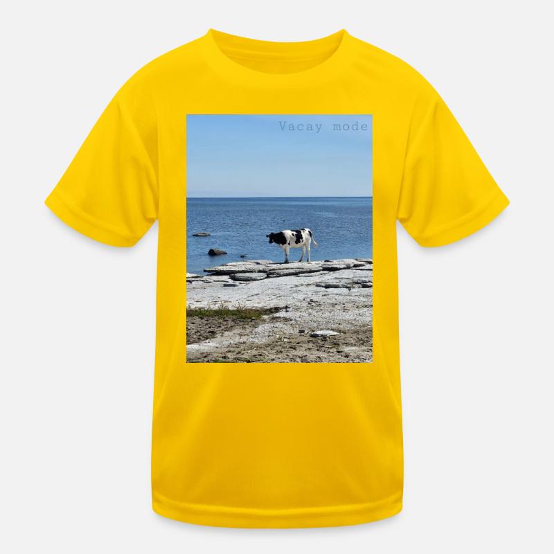 Vacay mode Kids Functional T-Shirt
