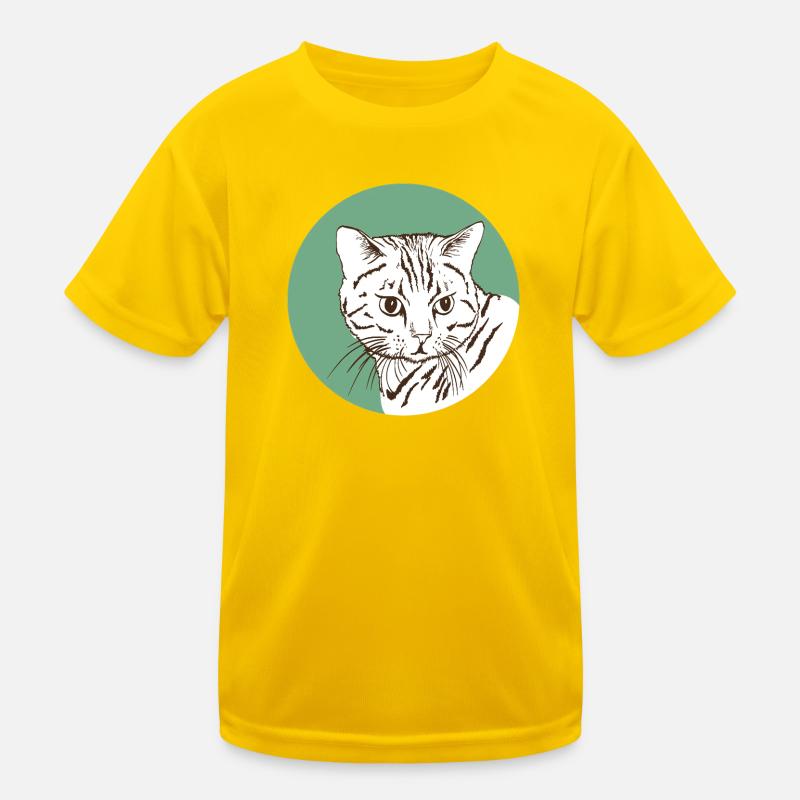 Chat T-shirt sport Enfant