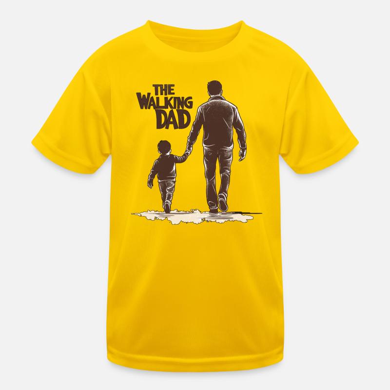 Le papa qui marche T-shirt sport Enfant