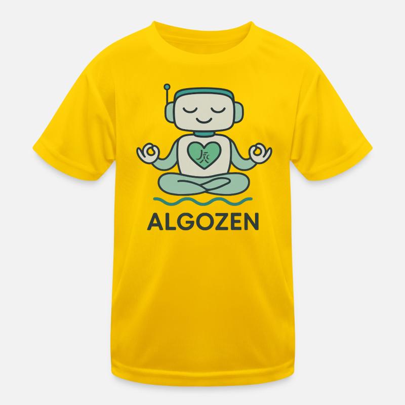 Robot Zen Kids Functional T-Shirt