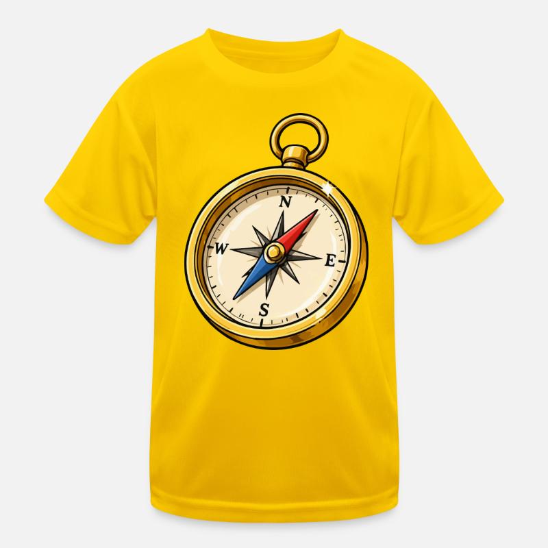 Kompass Kinder Funktions-T-Shirt