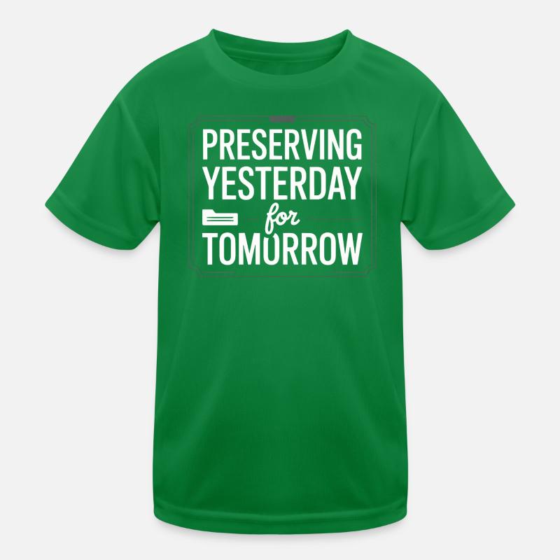 Préserver hier pour demain T-shirt sport Enfant