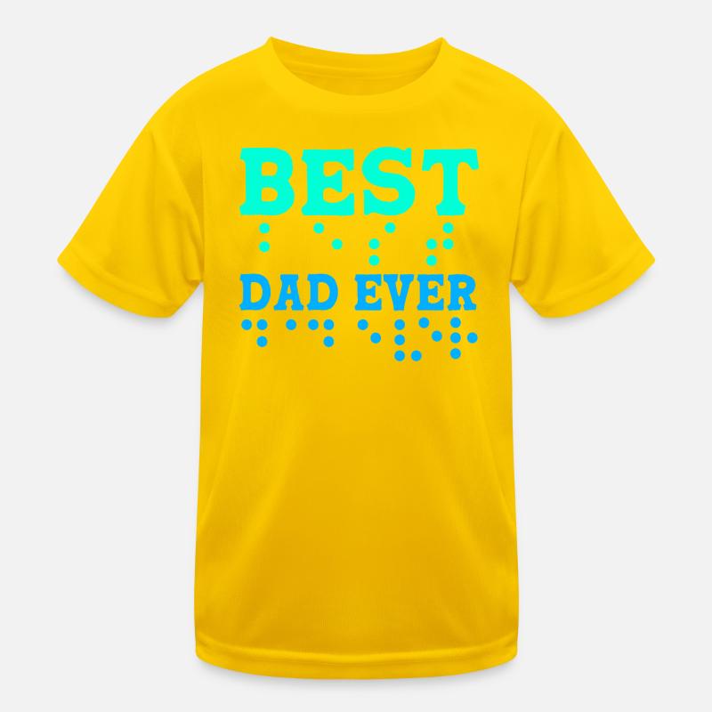 Blind Blindenschrift Braille Kids Functional T-Shirt