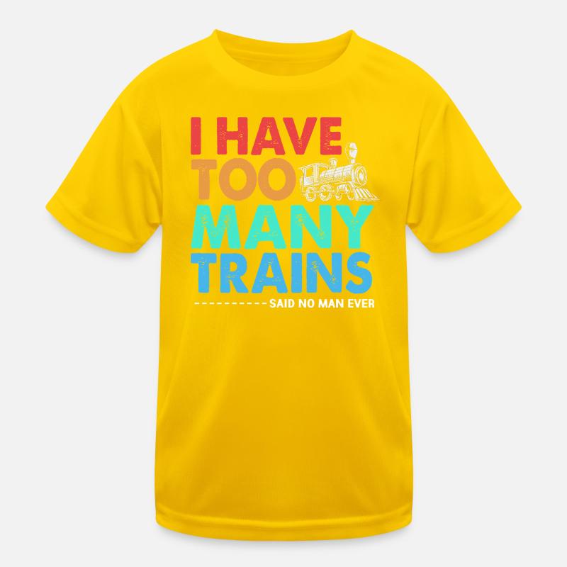 Model Railway Model Making Model Maker Kids Functional T-Shirt