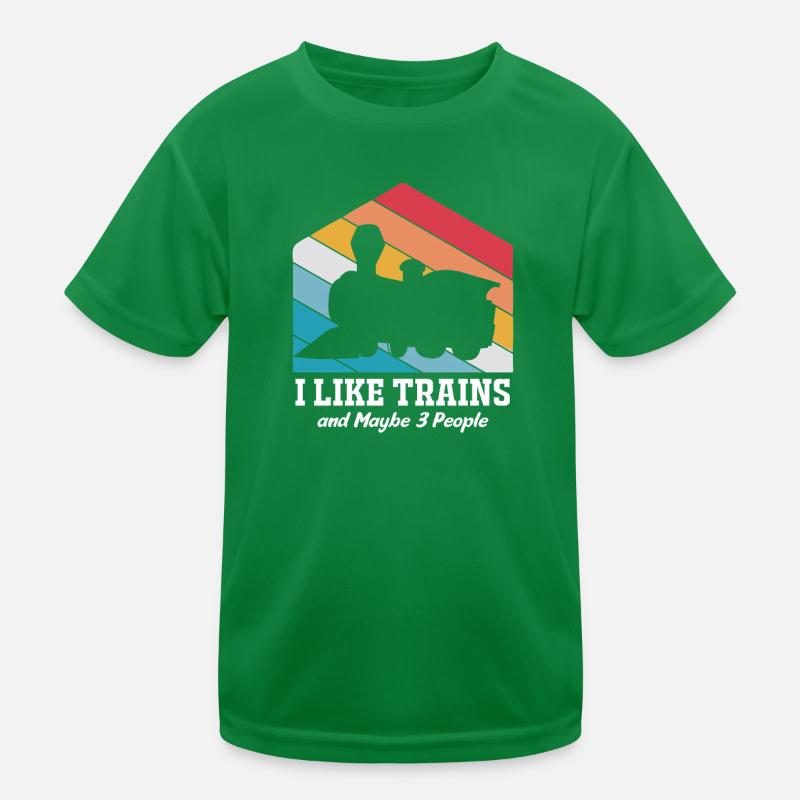Model Railway Model Making Model Maker Kids Functional T-Shirt