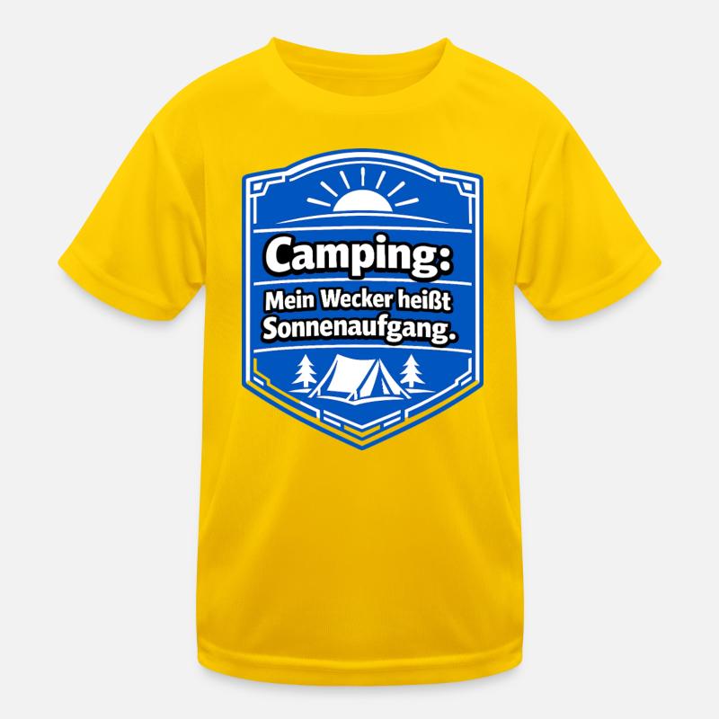 Camper Kids Functional T-Shirt