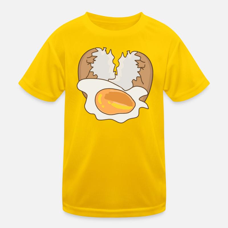 Miroir avec coquille d’œuf T-shirt sport Enfant