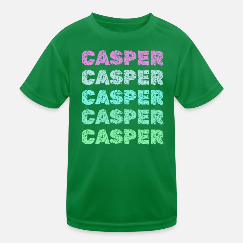 Casper als Name Kinder Funktions-T-Shirt