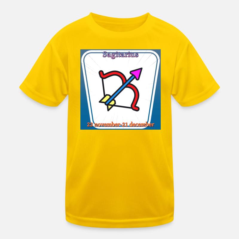 Sagittarius Kids Functional T-Shirt