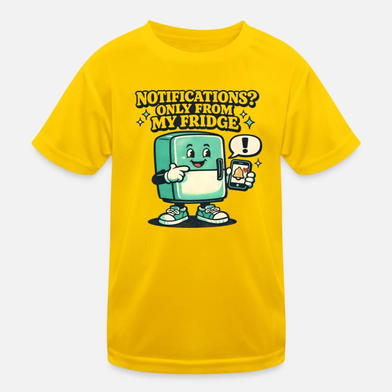 Fridge Only Push | Smart Home Kids Functional T-Shirt