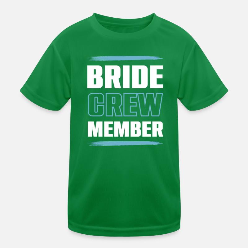 Équipage de la mariée T-shirt sport Enfant