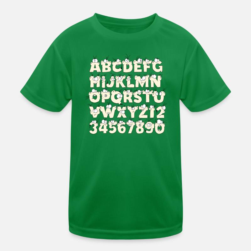ABC Kinder Funktions-T-Shirt