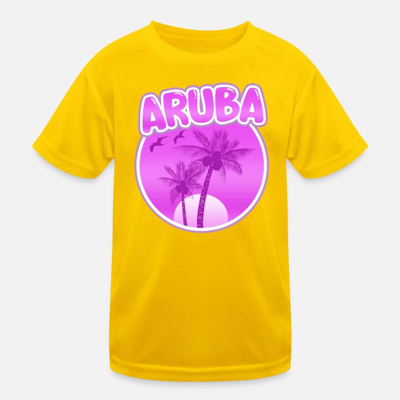 Aruba comme plage T-shirt sport Enfant