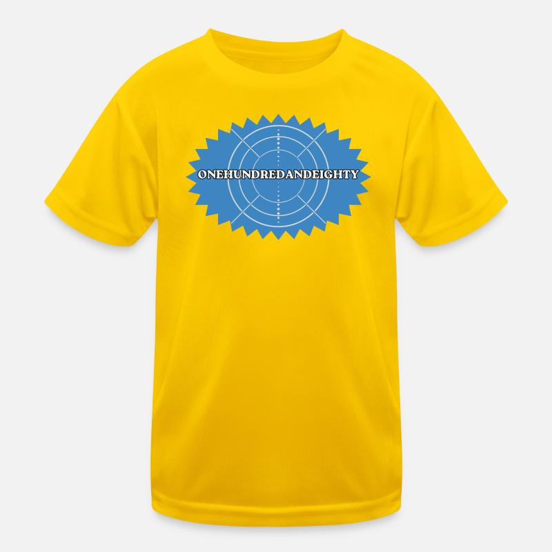 One Hundred and Eighty Target Retro Kids Functional T-Shirt
