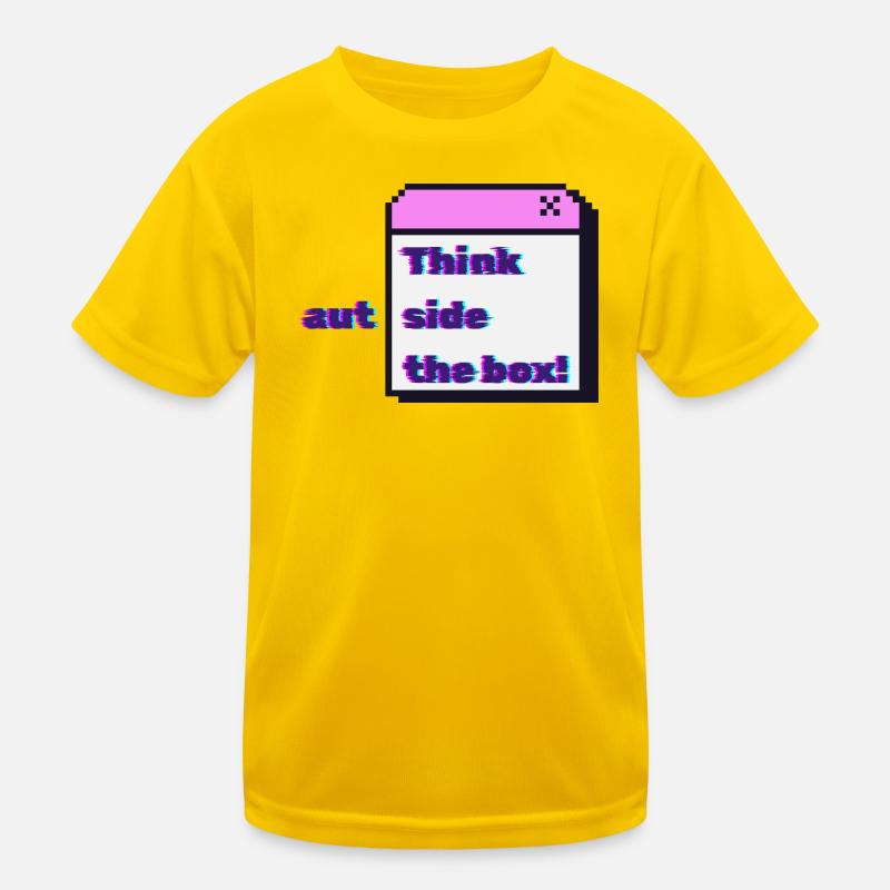 Pensez à aut-off the box - Bug T-shirt sport Enfant