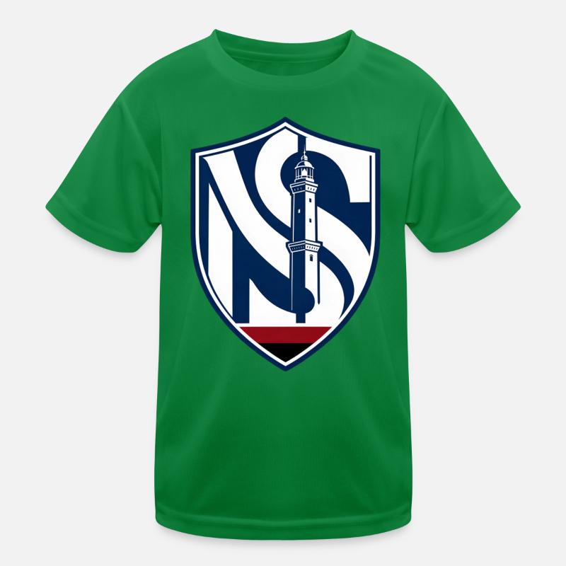 Leuchtturm in der Nacht Kinder Funktions-T-Shirt