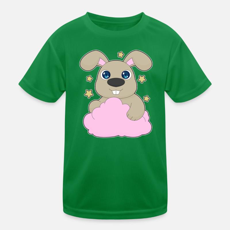 Bunny Clouds Kids Functional T-Shirt