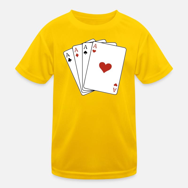 Four Aces Kids Functional T-Shirt