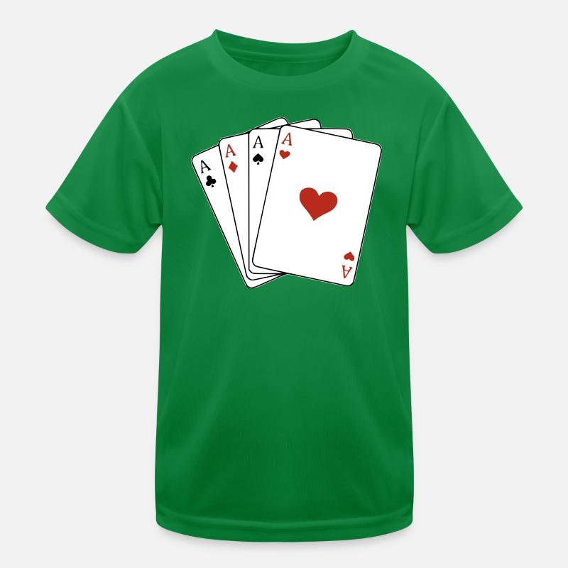 Four Aces Kids Functional T-Shirt