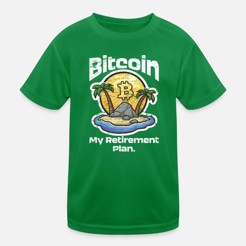Planifier Bitcoin T-shirt sport Enfant