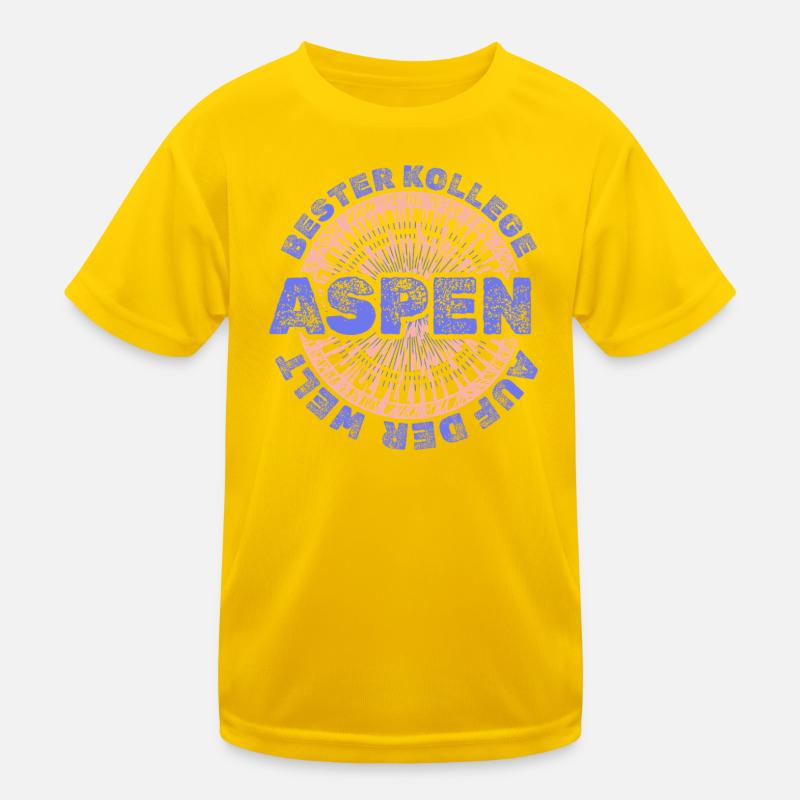 Mitarbeiter Aspen Kinder Funktions-T-Shirt