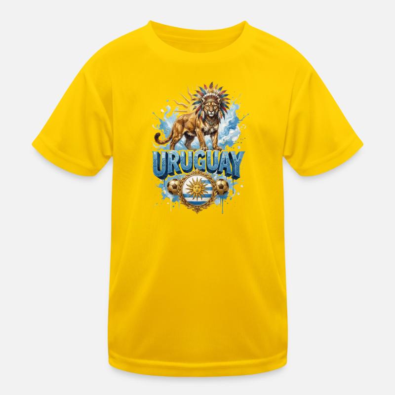 Uruguay - Modèle de maillot de l’équipe nationale T-shirt sport Enfant
