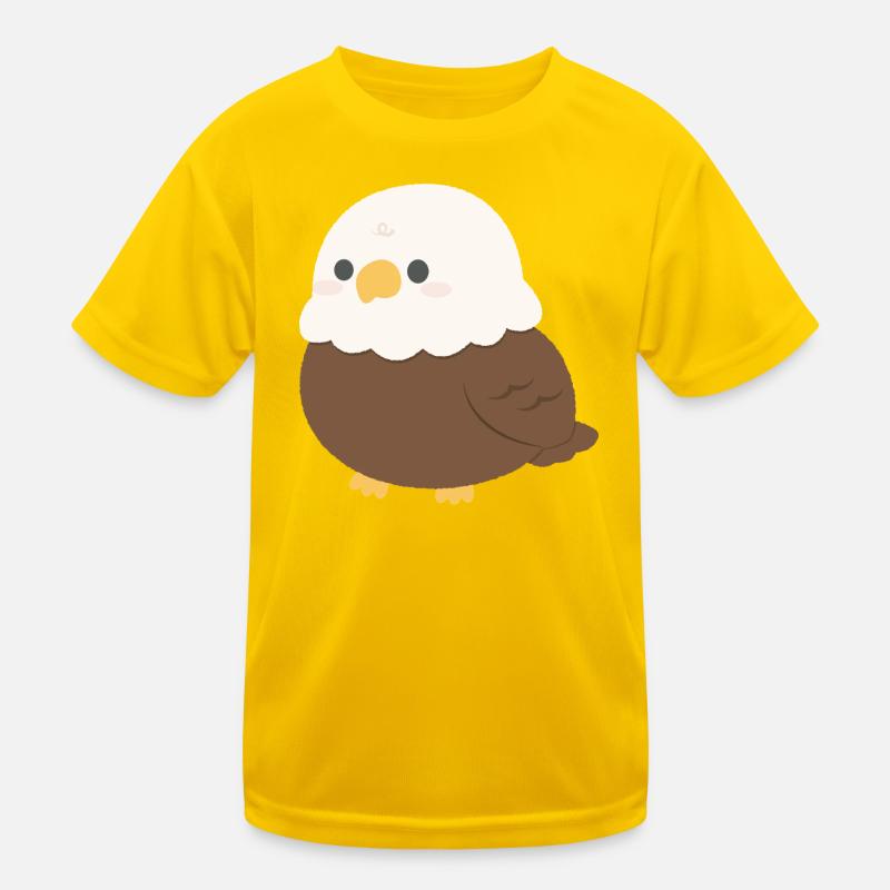 Bald Eagle Kids Functional T-Shirt