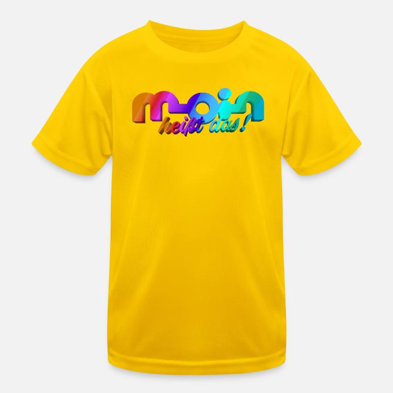 Moin heisst das! Kinder Funktions-T-Shirt