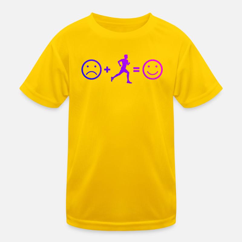 Geschenkidee für einen Running mit Running Kinder Funktions-T-Shirt