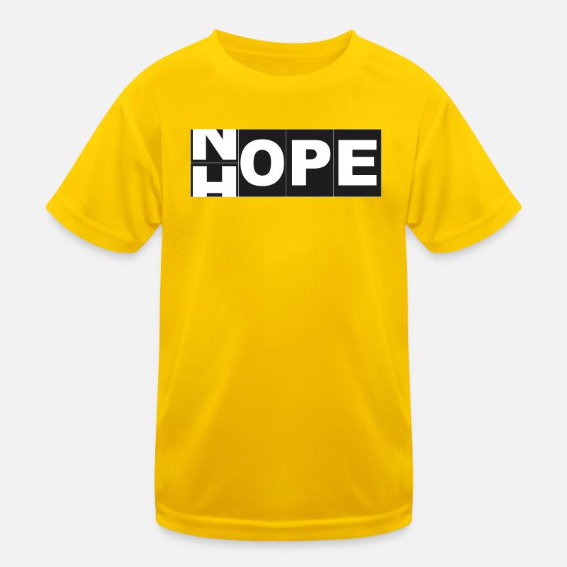 Hope Nope Kids Functional T-Shirt