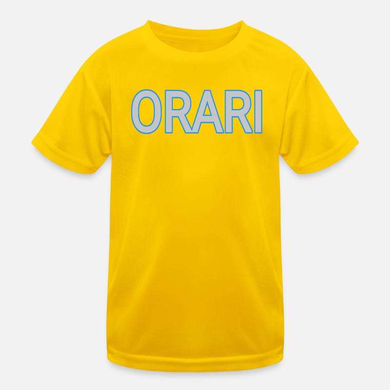 Orani text Kids Functional T-Shirt