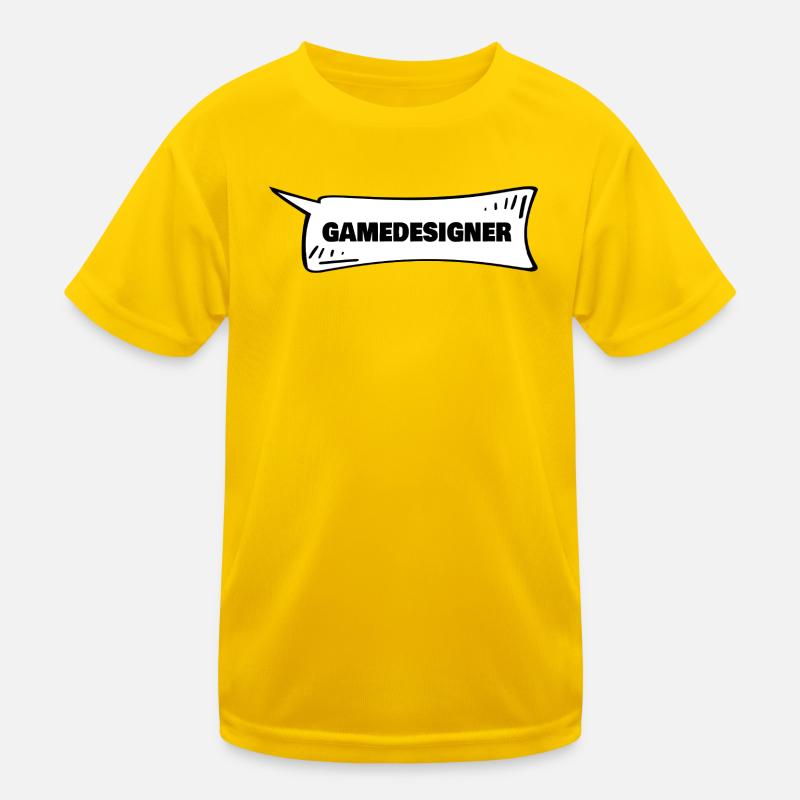 Gift for Game Designers Kids Functional T-Shirt