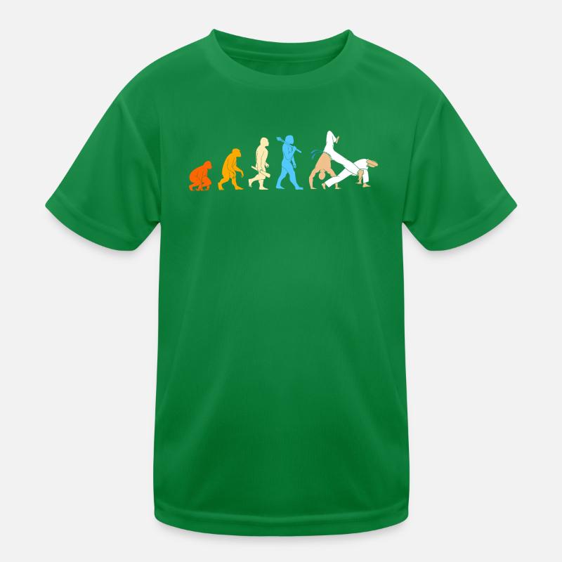 Évolution de la capoeira T-shirt sport Enfant
