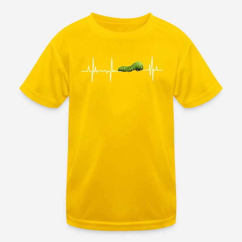 Raupe Kinder Funktions-T-Shirt