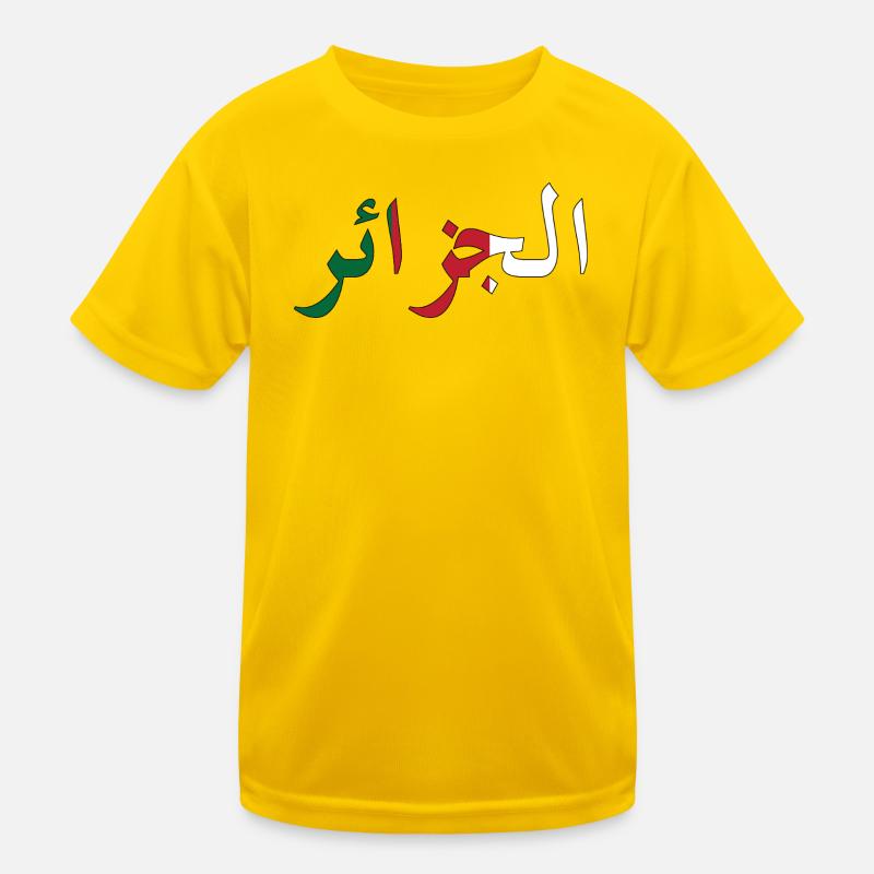 Drapeau Algérie T-shirt sport Enfant