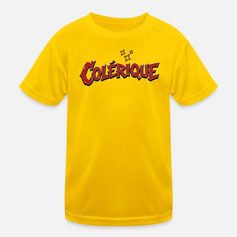 Colérique  T-shirt sport Enfant