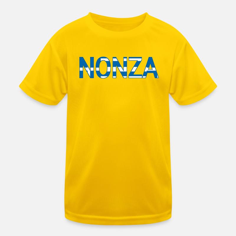 Nonza Grèce Texte T-shirt sport Enfant