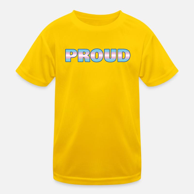 Fierté trans T-shirt sport Enfant