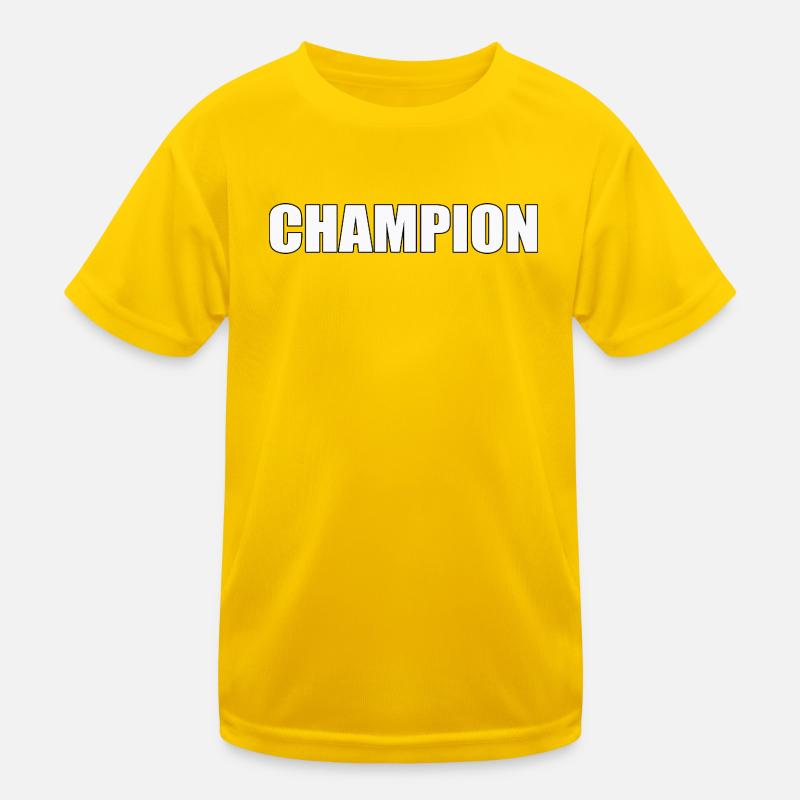 Campione Maglietta sportiva per bambini