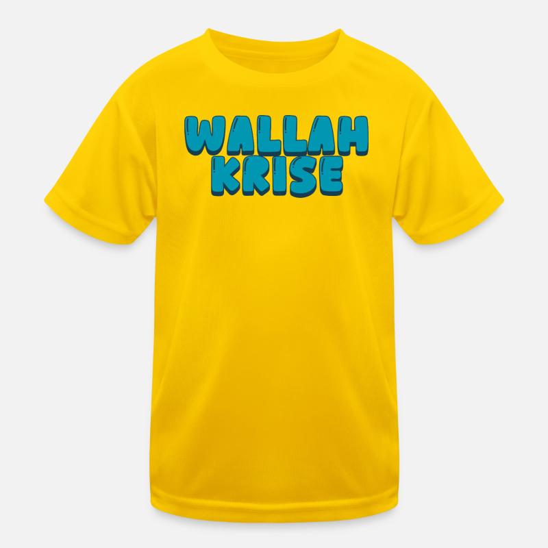 wallah krise Kinder Funktions-T-Shirt