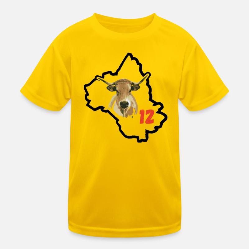 Aveyron in Frankreich Kinder Funktions-T-Shirt