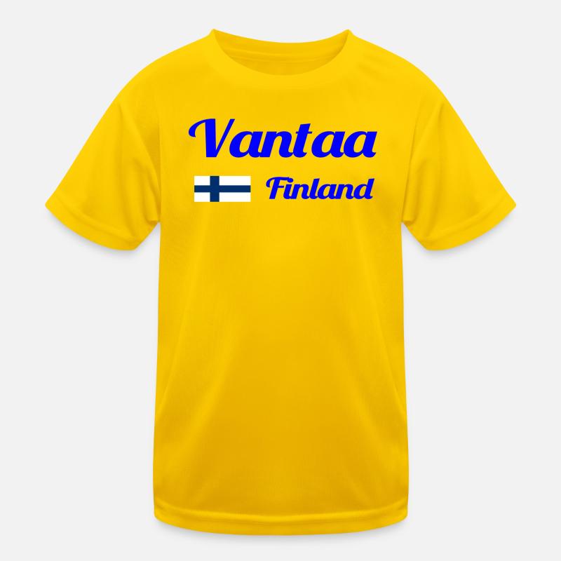Vantaa Finlande Imprimer T-shirt sport Enfant