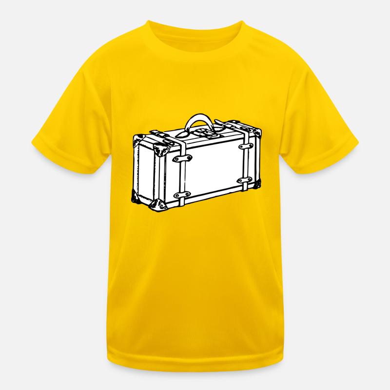 backpack suitcase backpack bag briefcase121 Kids Functional T-Shirt