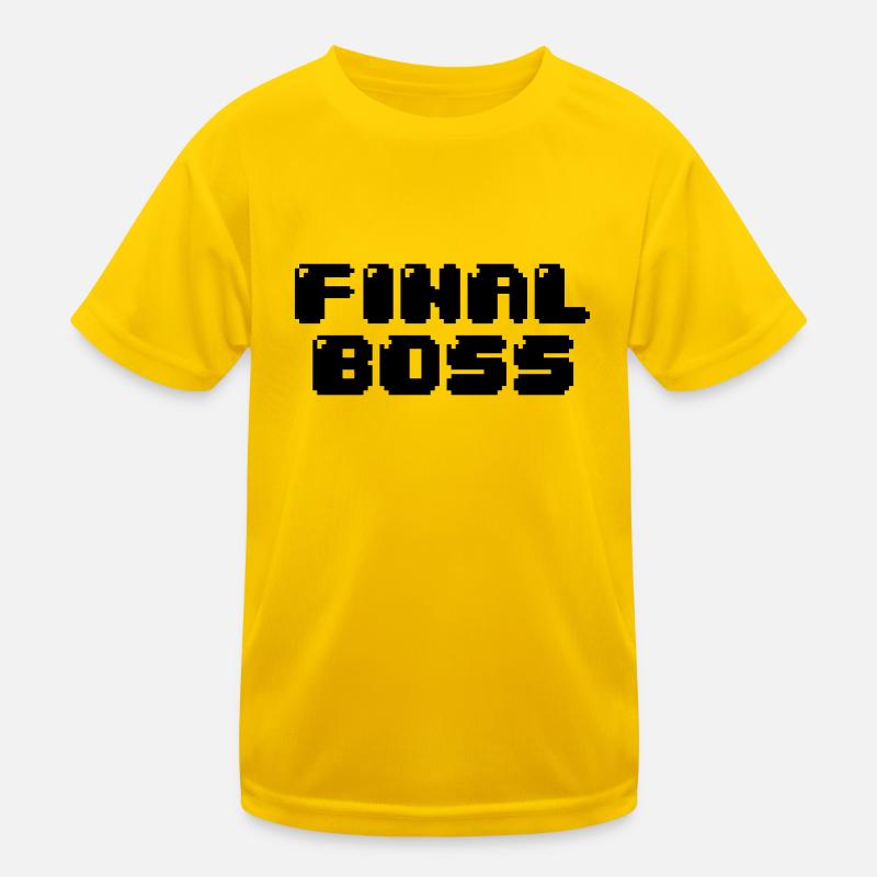 FINAL BOSS Kids Functional T-Shirt